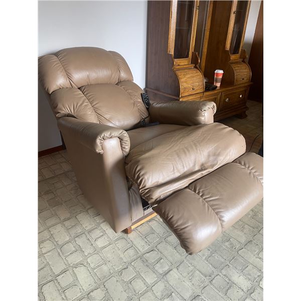 Lazyboy Leather Electric Recliner Massage Good Condition