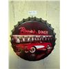 Image 1 : Corvette Rosies Diner Bottle Cap Metal Art Bottlecap