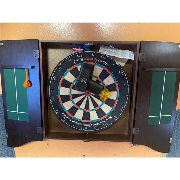 Professional Dart Board Lord Of Arms Cabinet