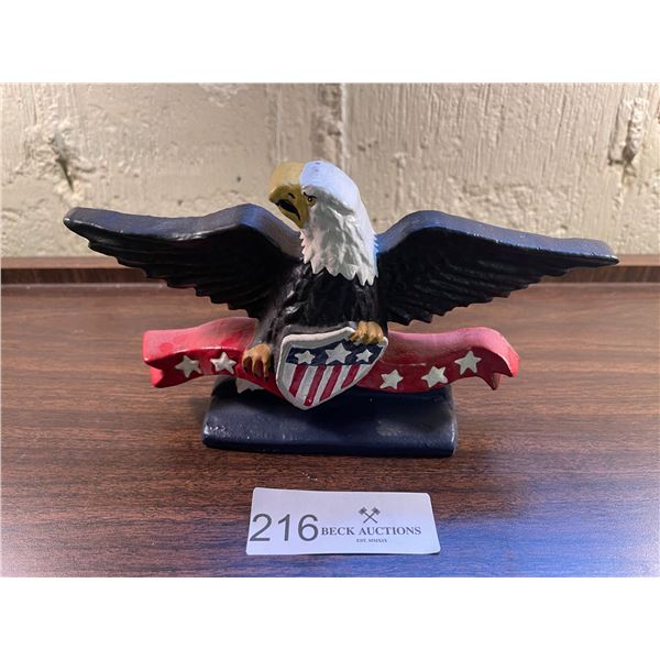 America Eagle Door Stop Iron 8 W