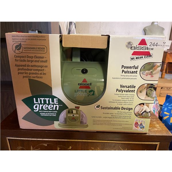 Bissel Little Green Carpet Cleaner New In Box