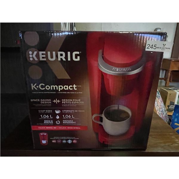Keurig K Compact Red New In Box