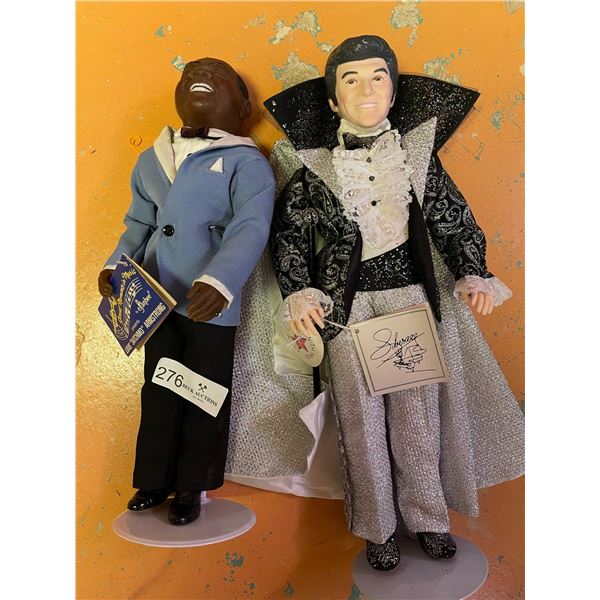 Liberace Louis Armstrong Dolls 15T