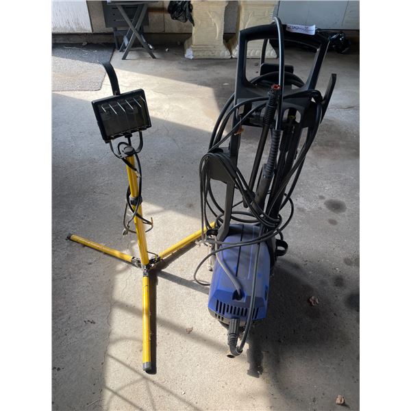 Pressure Washer & Painting Light