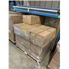 Image 2 : PALLET OF ASSORTED BLACK PS LID FOR 8OZ PAPER CUPS