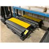 Image 2 : PALLET OF BLACK & YELLOW HEAVY DUTY CABLE PROTECTORS