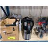 Image 2 : LOT OF ASSORTED STAINLESS STEEL KETTLES, MILK FROTHING PITCHERS, MEASURING CUPS, WHIP CREAM
