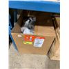 Image 2 : LOT OF ASSORTED WOODEN CRATES & BOX OF ULINE TOILET PAPER ROLLS