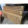 Image 1 : LOT OF FENCING CEDAR LATTICE (8'L X 2'H) (8'L X 3'H ) (8'L X 4'H )