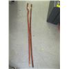 Image 1 : 2 WALKING STICKS