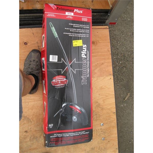 Trimmer Plus Rms TRIMMER PLUS ADD ON LAWN EDGER, AS NEW OLD STOCK - Dodds Auction