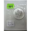 Image 2 : CANADIAN MAPLE LEAF .999 SILVER (TAX EXEMPT) 1 OZ ROUND, SPECIAL WITH PRIVY MARK