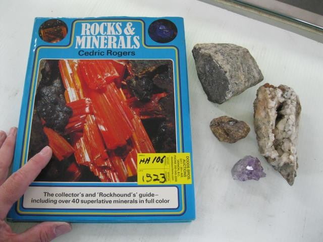 Collectable Rocs COLLECTABLE ROCKS & ROCK & MINERALS BOOK