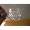 Image 2 : LG. CRYSTAL PUNCHBOWL W/LADLE & 12 CRYSTAL MUGS