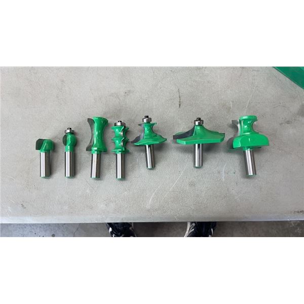 NEW 7PC ROUTER BIT SET