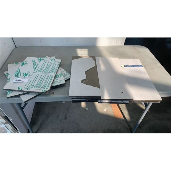 LOT OF POLY CARBONATE MATERIAL