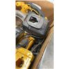 Image 8 : BOX OF CORDLESS DEWALT POWER TOOLS ALL WORKING WITH BATTERY AND 2 CHARGERS