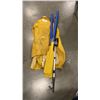 Image 1 : BUNDLE OF PADDLES, FISHING ROD, ROD HOLDER, EXTENDABLE HOOK AND XL RAIN SUIT