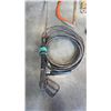 Image 2 : LOT OF CINCHES, PRESSURE WASHER GUN WITH HOSE AND SAWS