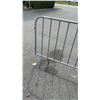 Image 2 : 48" X 77" STANDING METAL BARRIER