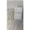 Image 1 : 2 APPLE IPHONE 13 PRO CLEAR MAGSAFE CASE - RETAIL $139