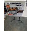 Image 2 : HAMILTON BEACH 10QT SLOW COOKER TESTED AND WORKING - RETAIL $104