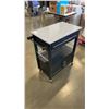 Image 3 : BLACK MARBLE TOP KITCHEN CART