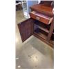 Image 9 : ANTIQUE DOVETAILED SERVING CABINET WITH BEVELLED MIRROR GALLERY