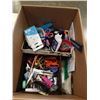 Image 2 : BOX AND BIN OF CRAFT SUPPLIES