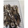 Image 3 : TRAY OF SILVER PLATED CUTLERY