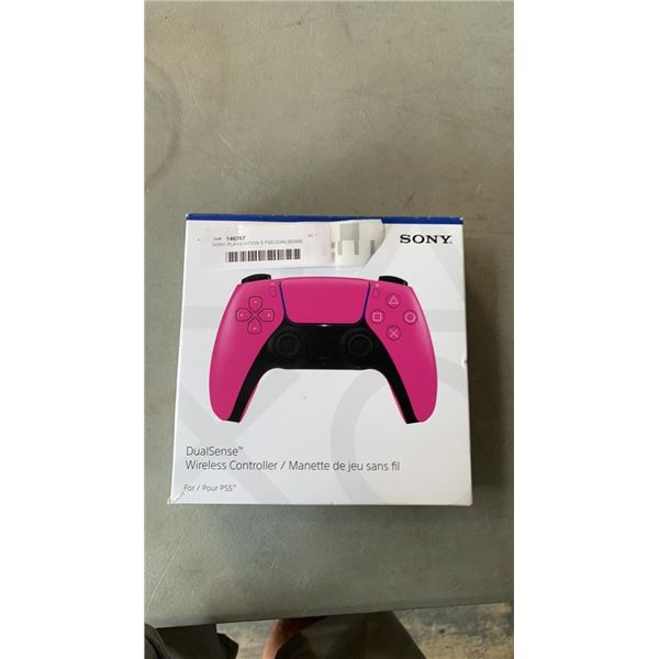SONY PLAYSTATION 5 PS5 DUALSENSE WIRELESS CONTROLLER, PINK - TESTED WORKING