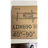 Image 2 : KANTO LDX690 40"-90" FULL MOTION TV WALL MOUNT - RETAIL $199