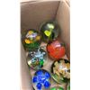 Image 9 : LOT OF ART GLASS PAPER WEIGHTS WITH REIGNDEER SPREADERS AND STEIN