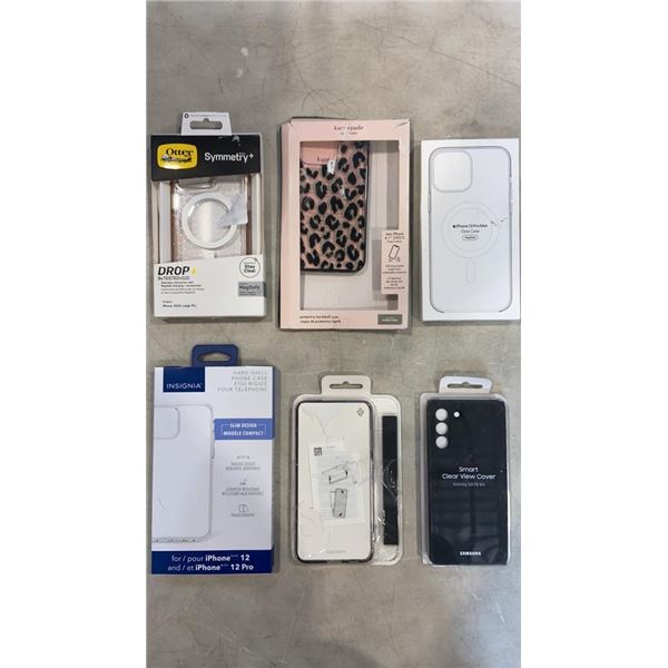 LOT OF VARIOUS PHONE CASES