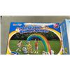 Image 3 : NEW INFLATABLE RAINBOW SPRINKLER AND 26 PC BEACH TOYS