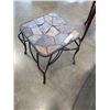 Image 1 : WROUGHT IRON SIDE TABLE