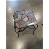 Image 2 : WROUGHT IRON SIDE TABLE