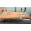 Image 2 : AS NEW LINON HOME ALEXIS HEADBOARD QUEEN SIZE BED FRAME - RETAIL $429