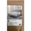 Image 3 : AS NEW LINON HOME ALEXIS HEADBOARD QUEEN SIZE BED FRAME - RETAIL $429