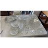 Image 2 : TRAY OF VINTAGE PINWHEEL CRYSTAL, SILVER OVERLAY AND MORE