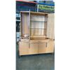 Image 2 : ITALIAN MADE EXCELSIOR LARGE 2 PC DISPLAY CABINET