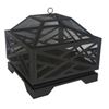 Image 1 : AS NEW LAKEVIEW 26" STEEL WOOD BURNING FIRE PIT SQUARE - RETAIL $199