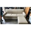 Image 1 : JORDANS FURNITURE SOFA WITH OTTOMAN