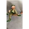 Image 8 : 3 HAND PAINTED AND SIGNED ITALIAN PORCELAIN FIGURES
