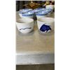 Image 2 : LOT OF SAKE CUPS, BOWLS AND 2 BRASS COLLECTIBLES