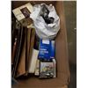 Image 2 : BOX OF AMAZON ITEMS - BEE KEEPER SUIT, MARBLES, GAUZE PADS, TOY GUNS, ETC