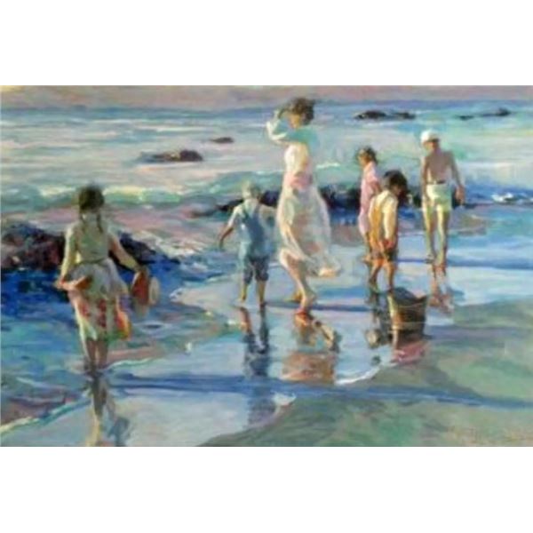 On the Horizon by Don Hatfield on canvas