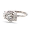 Image 2 : 1.00 ctw SI2 CLARITY CENTER Diamond Platinum Ring (1.43 ctw Diamonds) GIA CERTIF