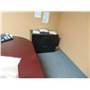 Image 2 : Office Contents Including Cherry Small Conference Table, Chair, File Cabinet