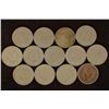 Image 2 : 13 LIBERTY "V" NICKELS: 1900-1912 ONE OF EACH YEAR